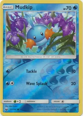 Celestial Storm Mudkip #33/168 reverse holo